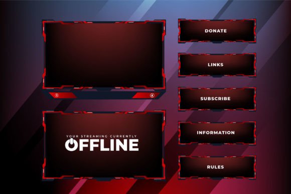 Download Gaming Screen Interface Border Design - Interface Collection