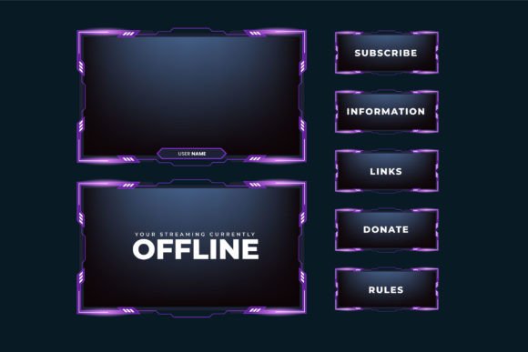Download Modern Gaming Screen Interface Vector - Interface Collection