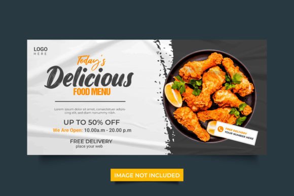 Download Food Web Banner Template Design - Web Collection