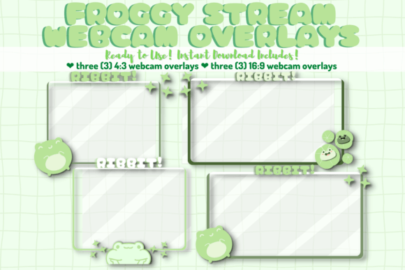 Download Froggy Twitch Webcam Overlays - Web Collection