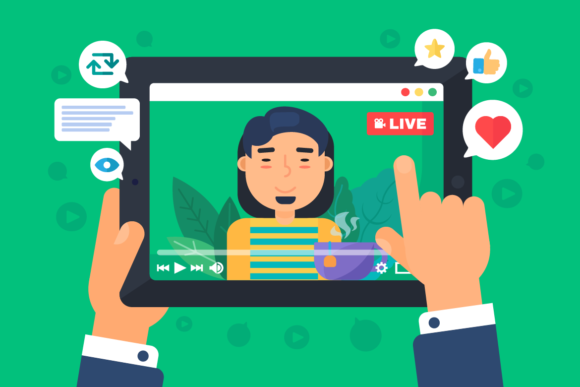 Download Asian Male Web Streamer Concept Image - Web Collection