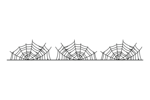 Download Round Spider Web Elements. Halloween Dec - Web Collection