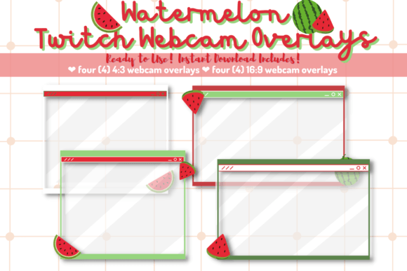 Download Watermelon Twitch Webcam Overlays - Web Collection