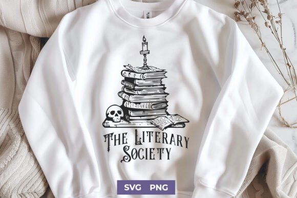 Download The Literary Society SVG Gothic Design - Gothic design Collection