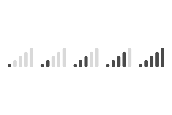 Download Mobile Network Signal Icons. Interface B - Interface Collection