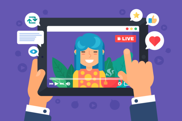 Download Asian Female Web Streamer Concept Image - Web Collection