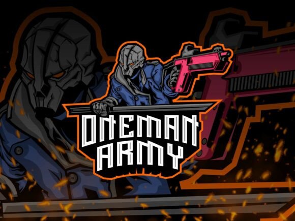 Download Oteman Army Skull Soldier Esports Logo - Esports Collection