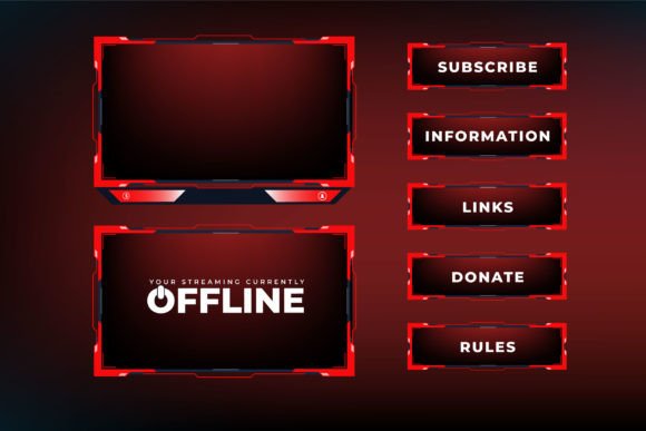 Download Gaming Interface Decoration Template - Interface Collection