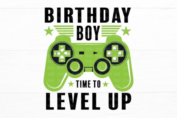 Download Birthday Boy Time to Level Up Gaming - Level up Collection