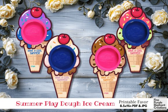 Download Play Dough Ice Cream Summer Favor Toy - Play Collection