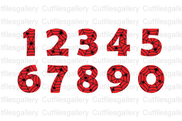 Download Spiderman Web Number 0-9 SVG, Spider Web - Web Collection