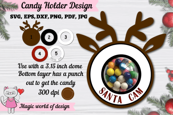 Download Christmas Webcam Candy Dome Svg - Web Collection