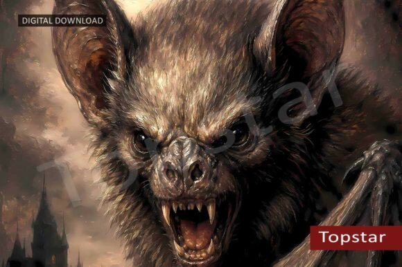 Download Scary Halloween Bat Spooky Gothic Design - Gothic design Collection
