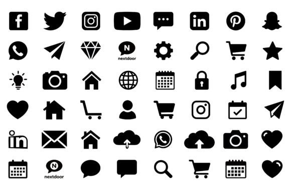 Download Web and Business Icons for Websites Apps - Web Collection