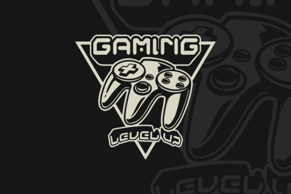 Download Gaming Level Up Vintage Logo - Level up Collection