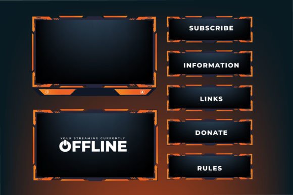 Download Live Streaming Screen Interface Vector - Interface Collection