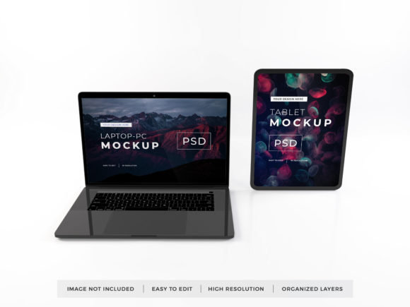 Download Graphic Templates of Realistic Apple Mac - Graphic templates Collection