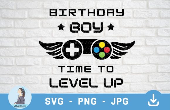Download Birthday Boy Time to Level Up Gaming SVG - Level up Collection