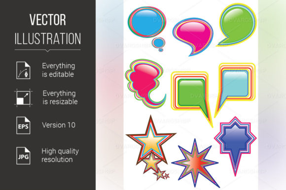 Download Collection of Color Web Elements - Web Collection
