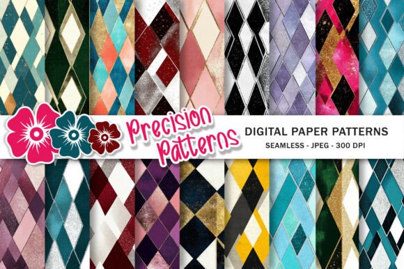 Download Geometric Hanging Diamond Pattern - Geometric Collection