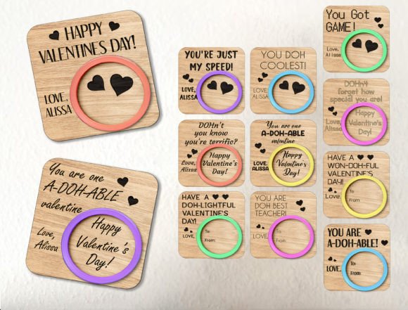 Download Kids Valentines Play Doh Bundle File - Play Collection