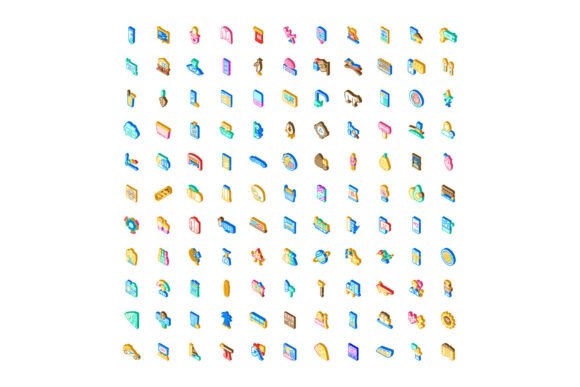 Download Collection of Isometric Web Elements and - Web Collection