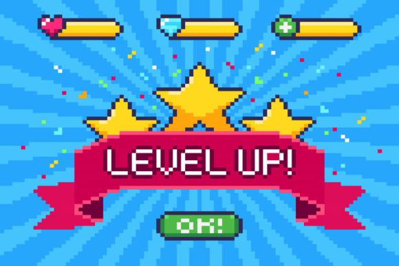 Download Level Up Screen - Premium Resources